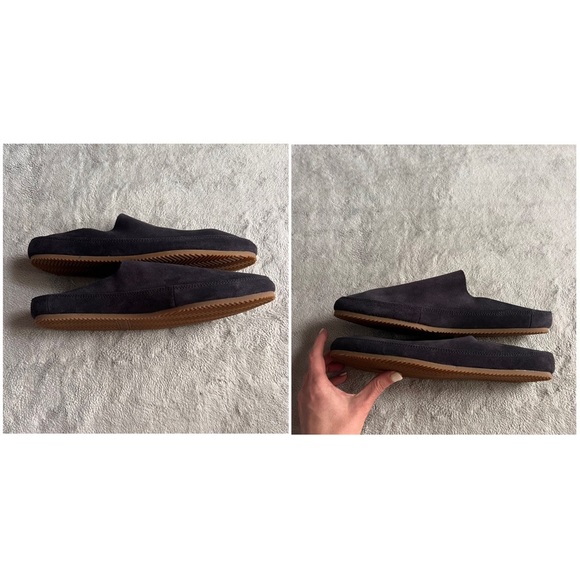 Vince Men's Alonzo Suede Backless Slip-On Minimalist Sport Rubber Sole Loafer - Picture 5 of 13